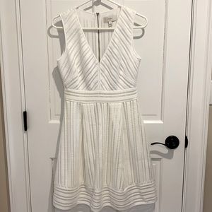White dress from J Crew